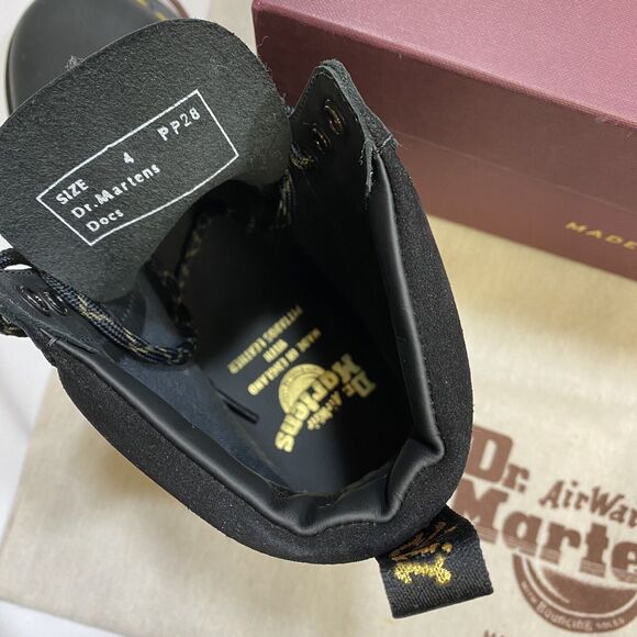 Dr. Martens Boots Men 5 Women 6 Pascal 1460 Leather Textile Padded England NIB - Picture 8 of 12